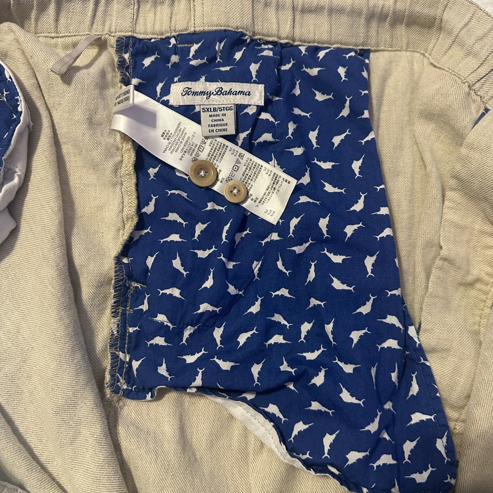 Tommy Bahama men’s linen Beige pants 5xl
